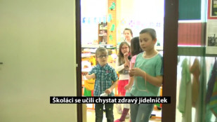 Školáci se učili chystat zdravý jídelníček 