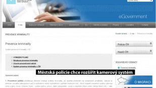 Městská policie chce rozšířit kamerový systém