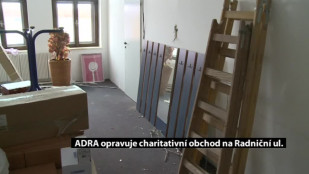 ADRA opravuje charitativní obchod na Radniční ul.