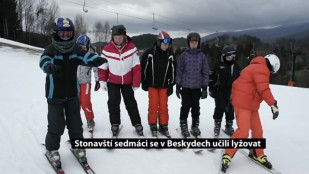 Stonavští sedmáci se v Beskydech učili lyžovat