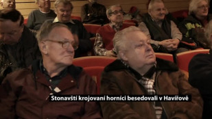 Stonavští krojovaní horníci besedovali v Havířově