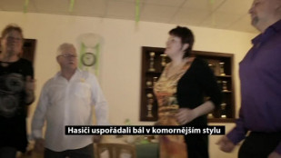 Hasiči uspořádali bál v komornějším stylu