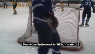 Bez komentáře - druhé čtrvrtfinálové utkání HK NJ - Vsetín 2:5