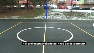 F-M zrekonstruoval z dotací hned devět sportovišť