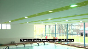 Sportovní hala a bazén jsou opět plné života 