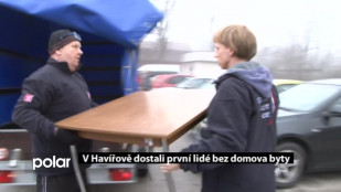 V Havířově dostali první lidé bez domova byty