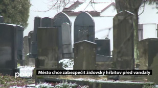 Město chce zabezpečit židovský hřbitov před vandaly