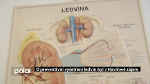 O preventivní vyšetření ledvin byl v Havířově zájem