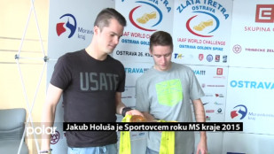 Jakub Holuša je Sportovcem roku MS kraje za rok 2015