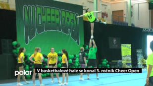 V basketbalové hale se konal 3. ročník Cheer Open