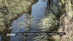 Stavy už nebudou mít problém s dešťovou vodou