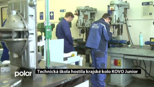 Technická škola hostila krajské kolo KOVO Junior  