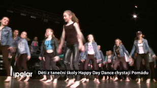 Děti z taneční školy Happy Day Dance chystají Pomádu