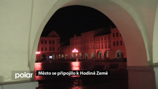 Město se připojilo k Hodině Země 