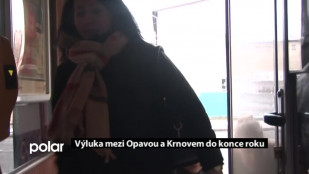 Výluka mezi Opavou a Krnovem do konce roku