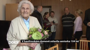 V havířovské domově oslavila seniorka 104 let