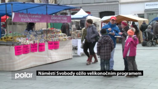 Náměstí Svobody ožilo velikonočním programem