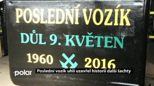 Poslední vozík uhlí uzavřel historii další šachty