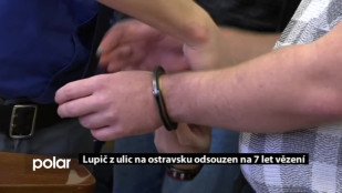 Lupič z ulic na Ostravsku byl odsouzen na 7 let vězení