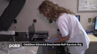 Oddělení klinické biochemie v NsP Karviná-Ráj