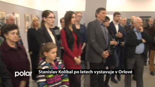 Stanislav Kolíbal po letech vystavuje v Orlové