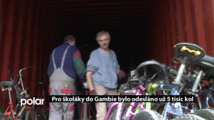 Pro školáky do Gambie bylo odesláno už 5 tisíc kol