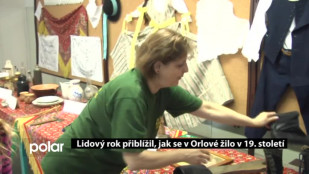 Lidový rok přiblížil, jak se žilo v Orlové v 19. století