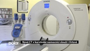 Nové CT v karvinské nemocnici slouží i Orlové