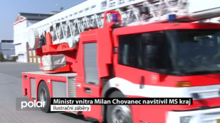 Ministr vnitra Milan Chovanec navštívil MS kraj