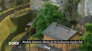 Modely železnic lákaly do NJ knihovny stovky lidí