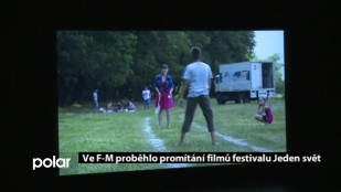 Ve F-M proběhlo promítání filmů festivalu Jeden svět