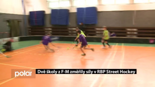 Dvě školy z F-M změřily síly v RBP Street Hockey -Rozšířená verze