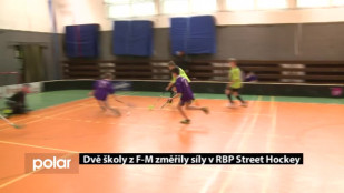 Dvě školy z F-M změřily síly v RBP Street Hockey