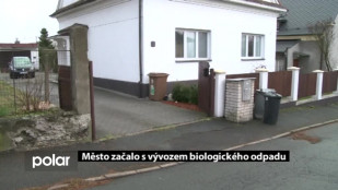 Město začalo s vývozem biologického odpadu