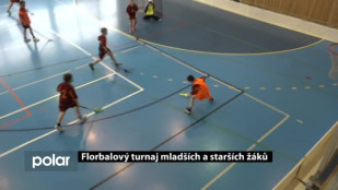 Florbalový turnaj mladších a starších žáků