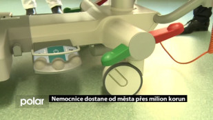 Nemocnice dostane od města přes milion korun