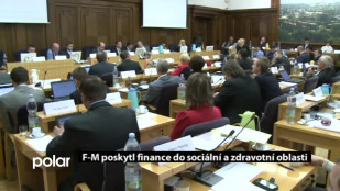 F-M poskytl finance do sociální a zdravotní oblasti