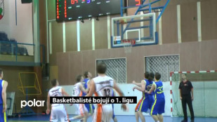 Basketbalisté bojují o 1. ligu 