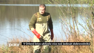 V Orlové letos uklízelo více než šedesát dobrovolníků