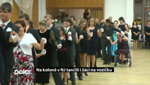 Na koloně v Novém Jičíně tančili i žáci na vozíčku