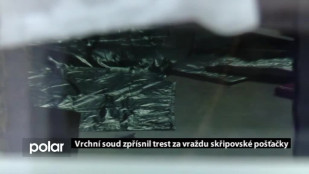 Vrchní soud zpřísnil trest za vraždu skřipovské pošťačky