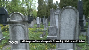 Město pomůže zabezpečit židovský hřbitov