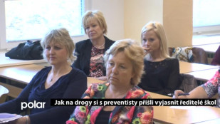 Jak na drogy si s preventisty přišli vyjasnit ředitelé škol