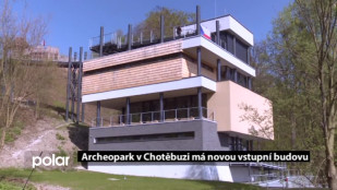 Archeopark v Chotěbuzi má novou vstupní budovu