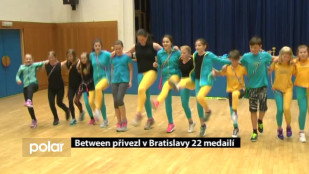 Between přivezl v Bratislavy 22 medailí 