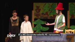 Karvinská ZŠ a MŠ Slovenská oslavila 40. narozeniny: delší verze