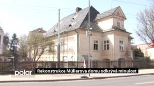 Rekonstrukce Müllerova domu odkrývá minulost