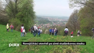 Novojičíňáci otevřeli po zimě studánkovou stezku