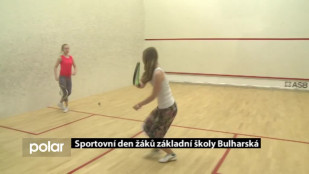 Sportovní den žáků základní školy Bulharská