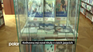 Knihovna má nové tituly v cizích jazycích 